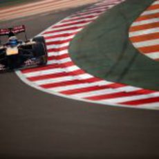 Jean-Eric Vergne encara el último sector del Buddh International Circuit