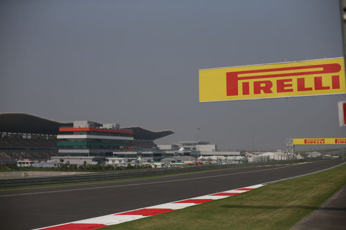 El Buddh International Circuit, despejado