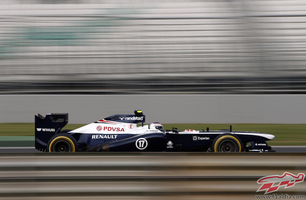 Valtteri Bottas llegó a la Q2 en la India