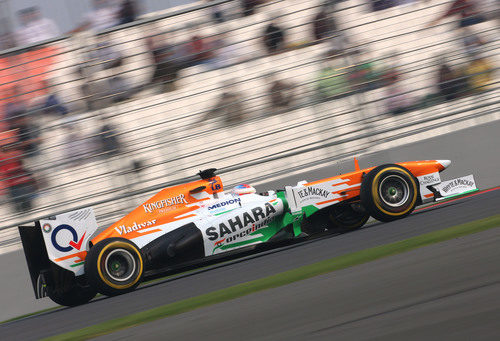 Paul di Resta se tuvo que conformar con ser 12º