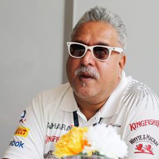 Vijay Mallya, en el Buddh International Circuit