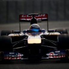 Jean Eric Vergne exprime el compuesto medio