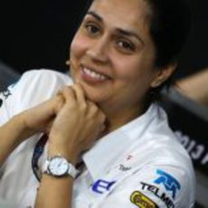 Monisha Kaltenborn queda encantada con la clasificación del GP de India 2013