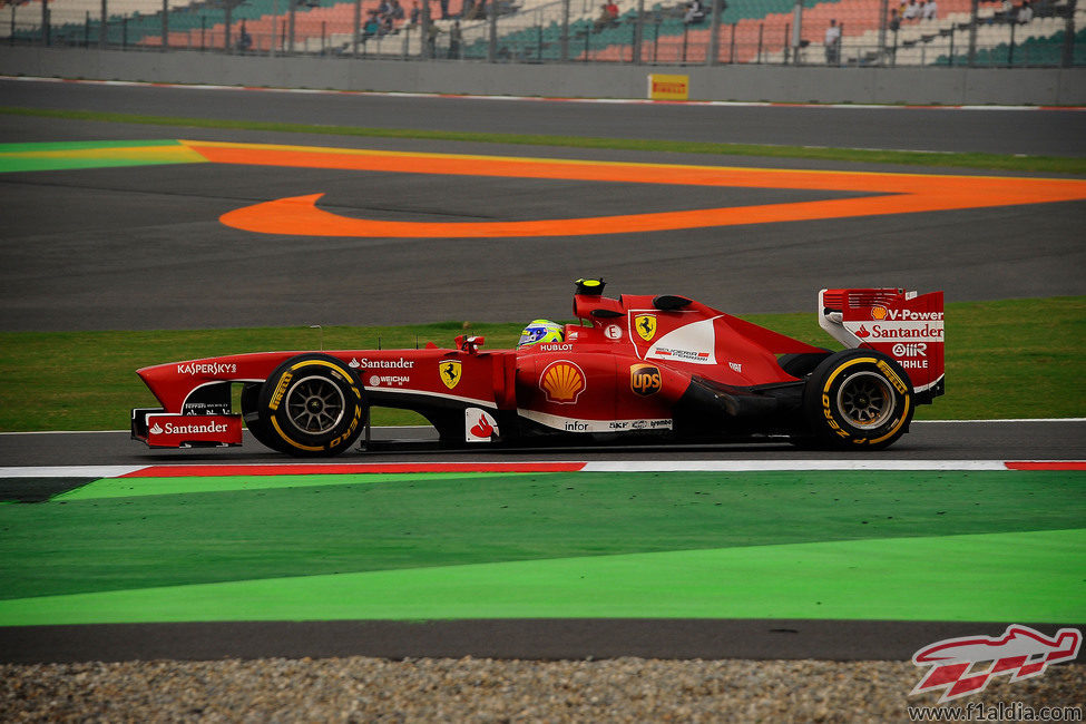 Felipe Massa logra el quinto mejor tiempo