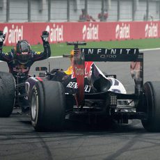 Sebastian Vettel se rinde ante el RB9