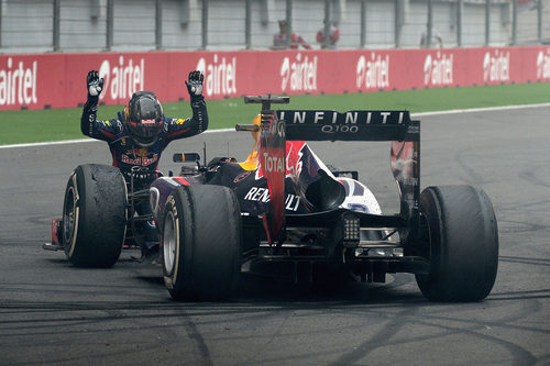 Sebastian Vettel se rinde ante el RB9