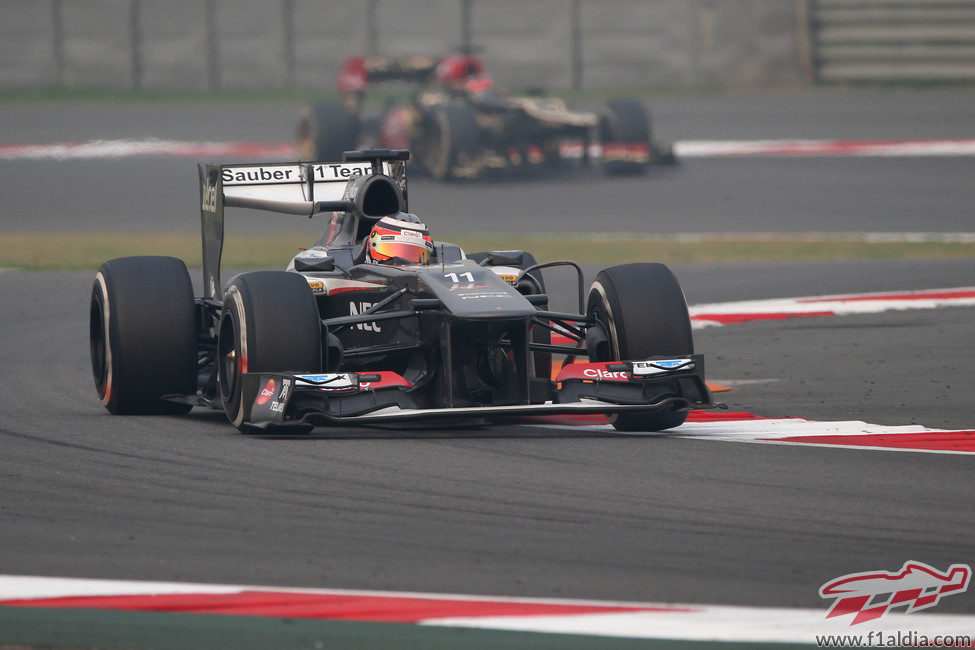 Nico Hülkenberg abandonó en la India