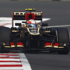 Romain Grosjean protagonizó una gran remontada