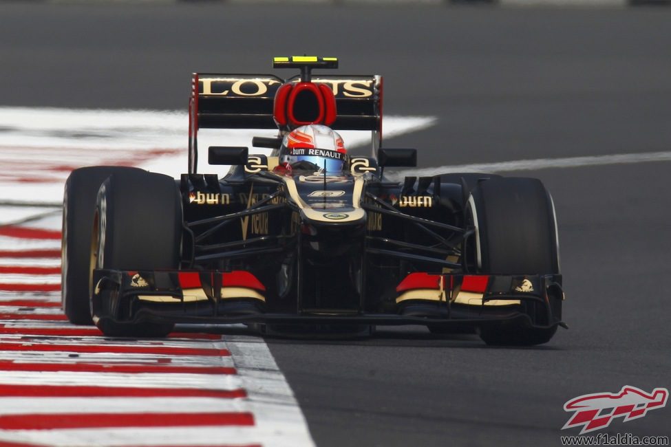 Romain Grosjean protagonizó una gran remontada