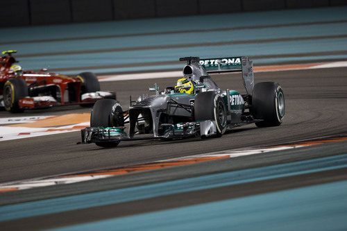 Tanda con el medio para Nico Rosberg