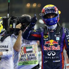 Mark Webber logra la pole en Abu Dabi