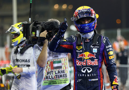 Mark Webber logra la pole en Abu Dabi