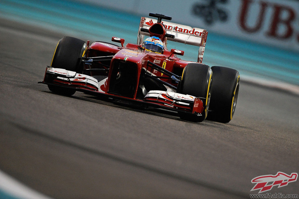 Fernando Alonso completa la clasificación en Abu Dabi