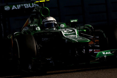 Giedo van der Garde avanza en Abu Dabi