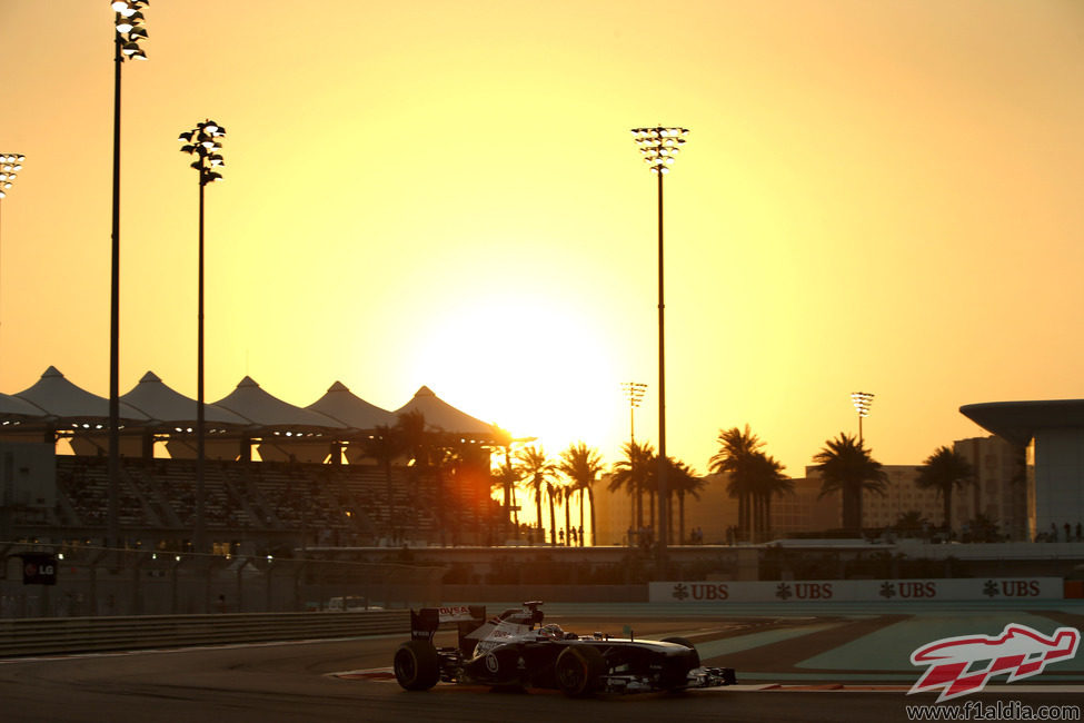 Pastor Maldonado no llegó a la Q3