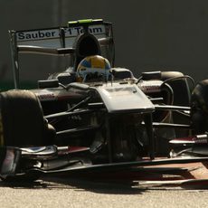 Pequeño salto en el piano de Esteban Gutiérrez