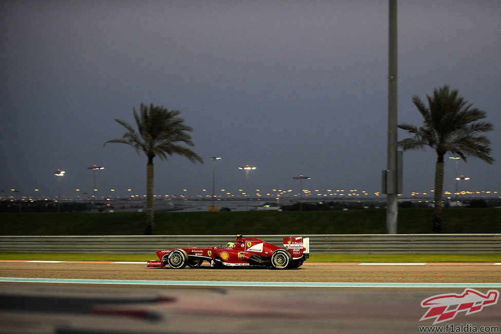 Felipe Massa terminó octavo en Abu Dabi