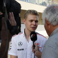 Entrevista para Kevin Magnussen