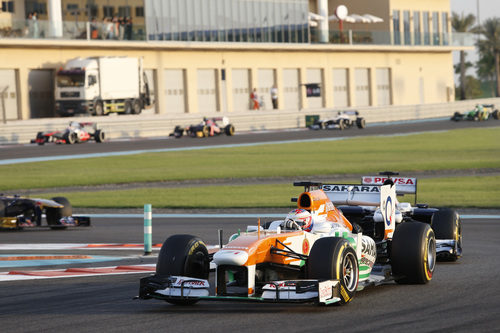 Paul di Resta firmó al sexta posición