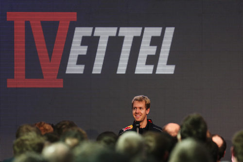 'IVettel' en rueda de prensa