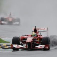 Felipe Massa rueda en Mugello en su despedida