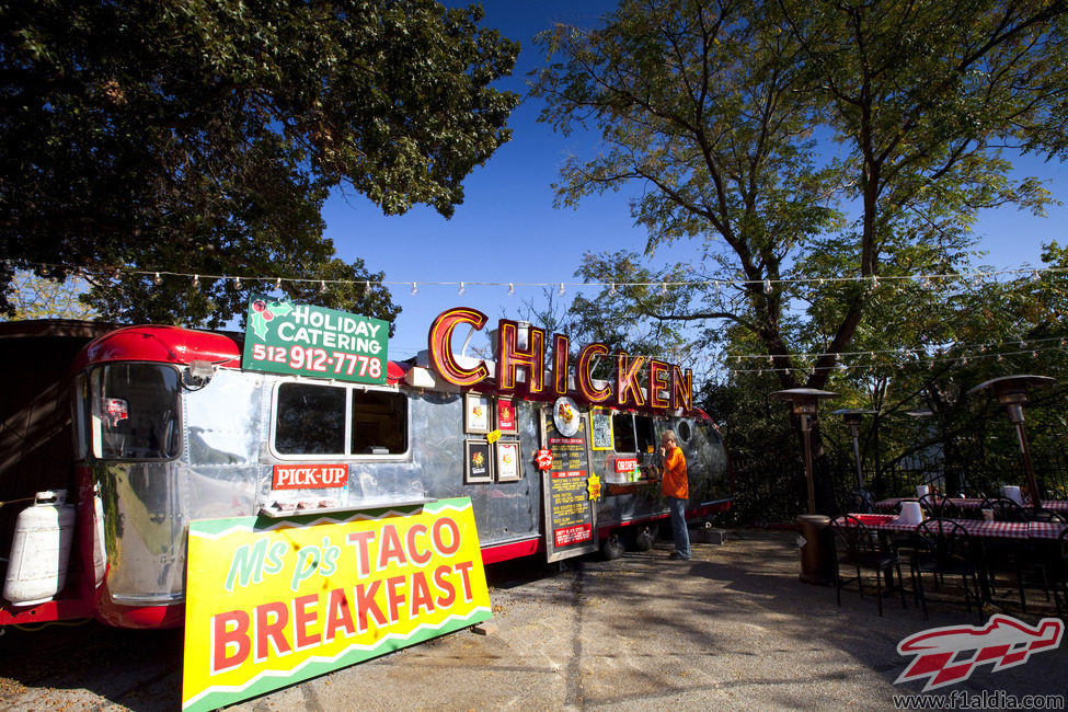 Tacos a la venta en Austin