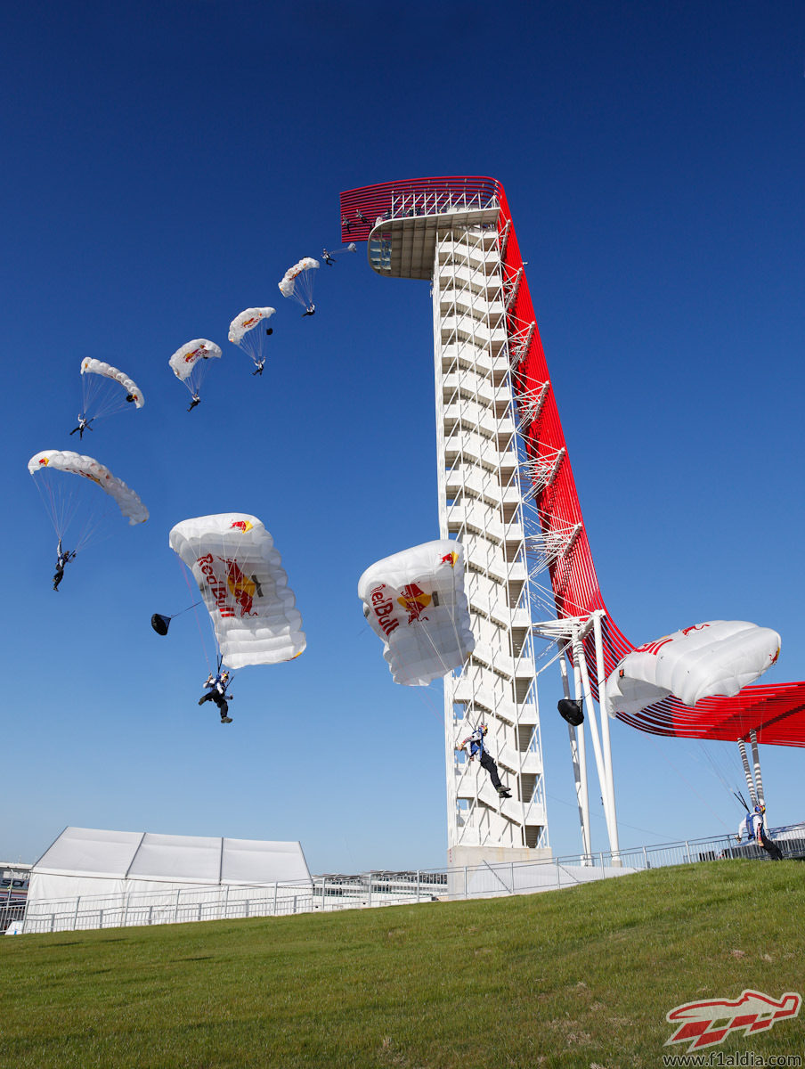 La torre del Circuito de las Américas, bien aprovechada