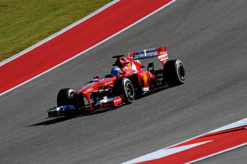 Bajada en el COTA para Fernando Alonso