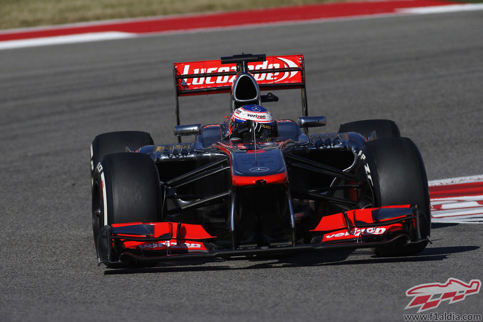Compuesto medio para Jenson Button
