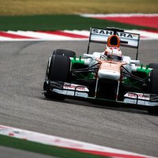 Paul di Resta se quedó cerca de la Q3 en Austin