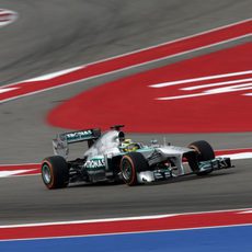 Nico Rosberg no alcanzó la Q3 en Austin