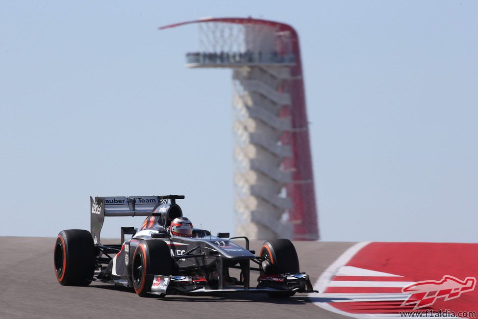 Nico Hülkenberg traza con exactitud en el COTA