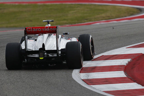 Jenson Button rueda en clasificación