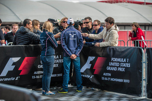 Pastor Maldonado en el corralito