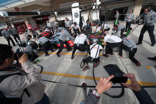 'Pitstop' ante los aficionados