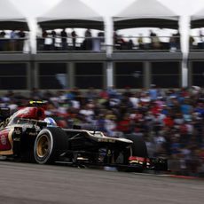 Romain Grosjean suma otro podio