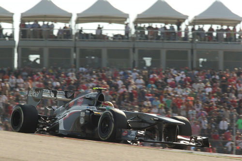 Esteban Gutiérrez suma una vuelta más en el COTA