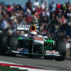 Paul di Resta no puntuó en Estados Unidos