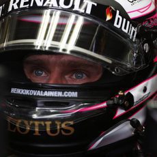 Heikki Kovalainen, concentrado