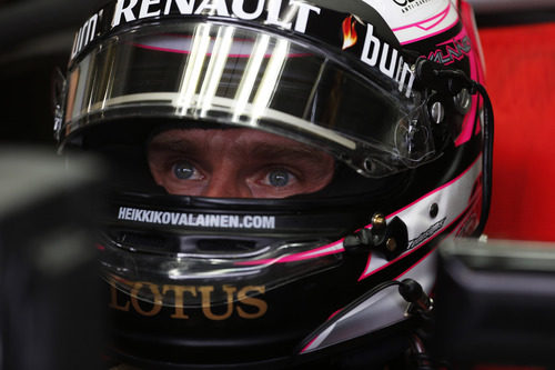 Heikki Kovalainen, concentrado