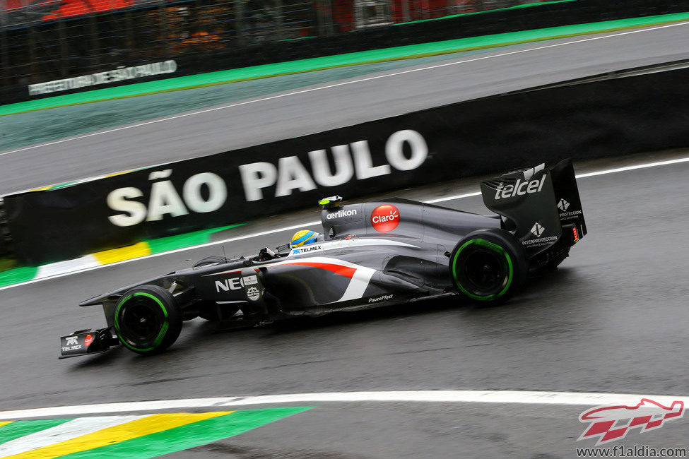 Esteban Gutiérrez se estrena en Interlagos