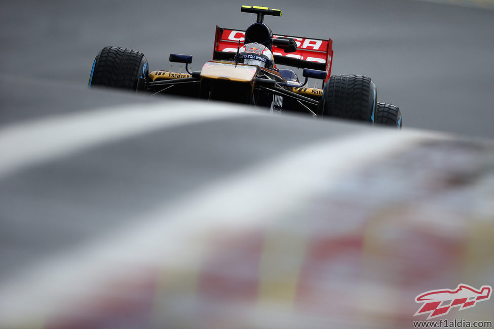 Daniil Kvyat a los mandos del Toro Rosso por segunda vez esta temporada