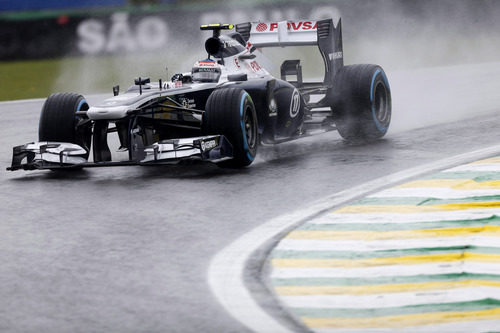 Valtteri Bottas rodando en los libres