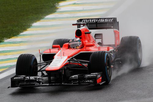 Jules Bianchi no acabó muy contento la clasificación