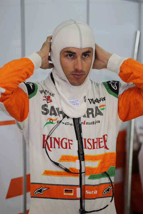Adrian Sutil da por terminada la clasificación