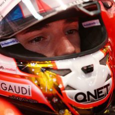 Jules Bianchi, concentrado antes de la Q1