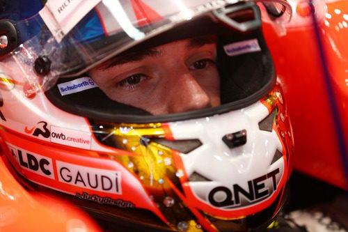 Jules Bianchi, concentrado antes de la Q1