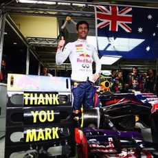 Red Bull se despide a Mark Webber