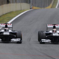 Pastor Maldonado y Valtteri Bottas, emparejados