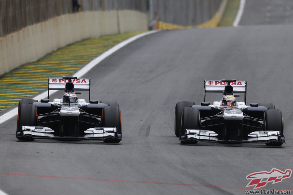 Pastor Maldonado y Valtteri Bottas, emparejados